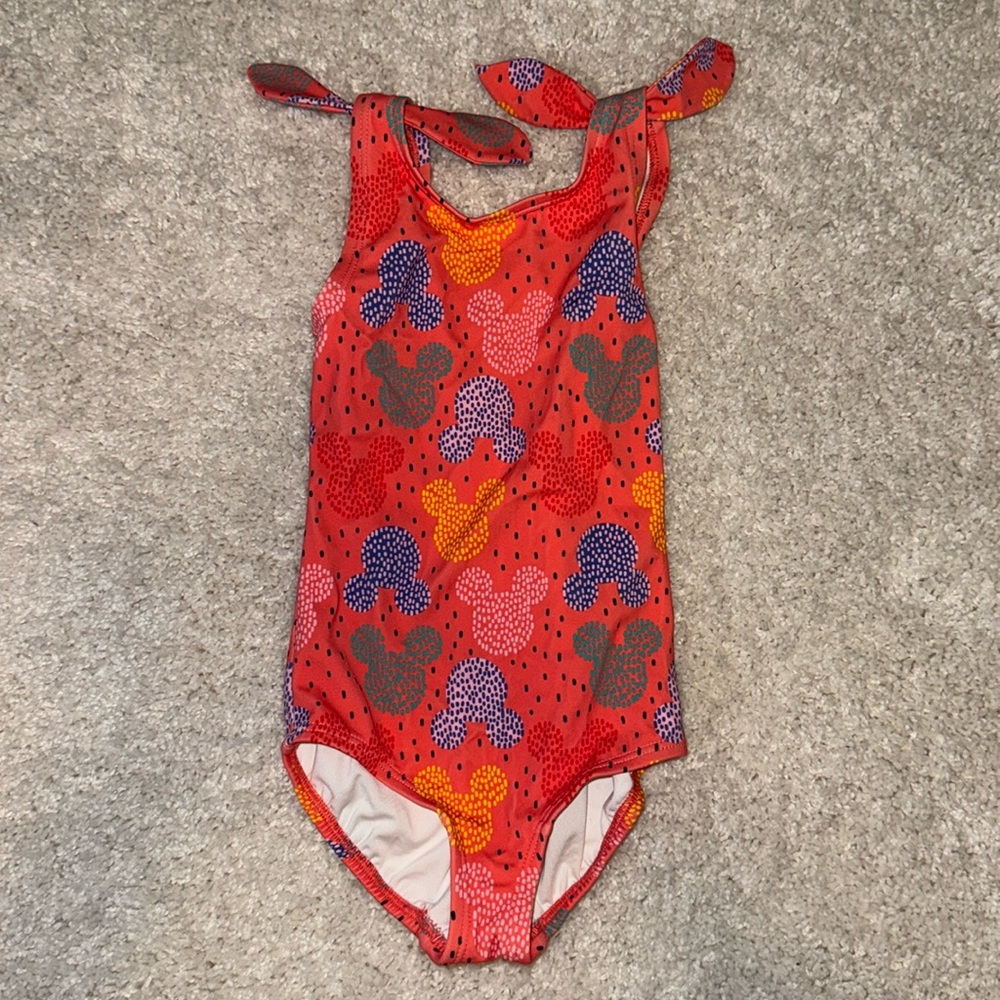 Hanna Andersson Disney Mickey One Piece Suit 4T
